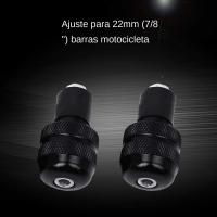 Heart Horse 2x Tapas De Manillar Antivibración Para Motocicleta 7/8" 22mm Negro/Rojo Capas De Agarre Para Fin De Manillar - details 7