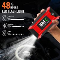Arrancador de coche portátil de 1200 A, cargador de batería de emergencia, dispositivo de arranque de refuerzo automático con iluminación LED, Se aplica a Vehículos de gasolina de 4,0 L y vehículos diésel de 2,0 L - details 5
