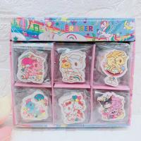 Sanrio Eraser 30pcs Kuromi Melody Pochacco Diversión Escolar Regalos Exquisitos Suministros De Oficina Material De Goma Para Estudiantes - details 2