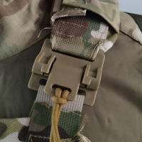 Chaleco Táctico 2pcs Con Hebilla De Liberación Rápida Y MOLLE Strip modulo Hebilla Para Hombres Material Polietileno Sulfón - details 6