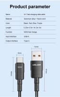 Cable USB Tipo C 100W 5A Carga Rápida Tipo-C Para Huawei Honor Cable De Datos USLION Compatible Con Xiaomi Y Otros Teléfonos - details 11