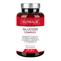 Glucosa Complex 2000mg - Niveles Glucosa en Sangre - Berberina Cromo Canela Gymnema Pimienta Negra Melon Amargo Vitamina E B6 - 60 Cápsulas Nutralie - details 0