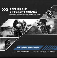 Alargue De Faros Delanteros Para Motocicleta Honda CRF1000L CRF1100L Africa Twin Adventure Sports Defensas Antisalpicaduras De Barro - details 1