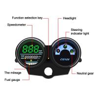 Pantalla Digital LED De Alta Calidad Para Motocicleta Reemplazo De Tachímetro Odómetro Para Honda CG125 Fan125 Titan125 - details 4