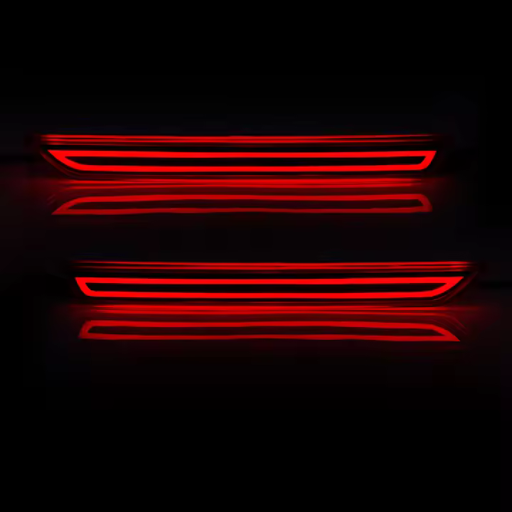 Luz De Reflector Trasero Para Coche Mazda CX-30 CX50 CX-50 2020 2021 2022 Con Señal Dinámica Luz De Freno Advertencia Conducción 12V ABS+LED Rojo - 1