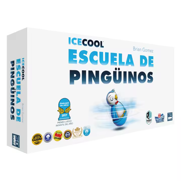 SD Games - ESCUELA DE PINGÜINOS - Juego de Mesa de Habilidad - Mayores 6 Años - 2 a 4 Jugadores - Pasarlo Bien en Familia - 1