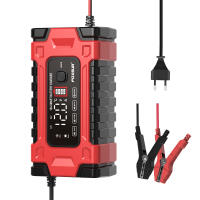 Cargador De Batería De Coche Automático 12V 10A 7 Etapas Rápida 6-180Ah Para AGM GEL WET Batería De Ácido Plomo Con Pantalla LCD - details 13