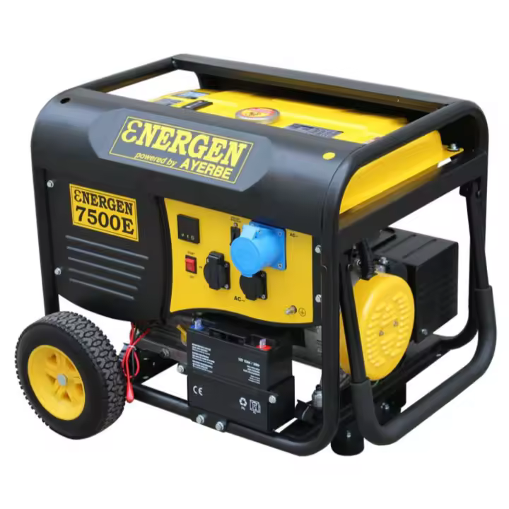 Plusenergy - ENERGEN 7500 E Grupo Electrogeno   6,5 kva Energen Electrico 3000 r.p.m - 1