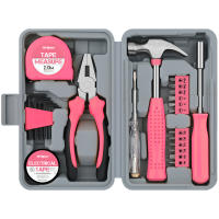 Kit De Herramientas Manuales Hi-Spec 24 Piezas Compacto Para El Hogar Y La Oficina Con Corte De Cables Herramienta DIY Amarilla Para Mejoras Domésticas - details 1
