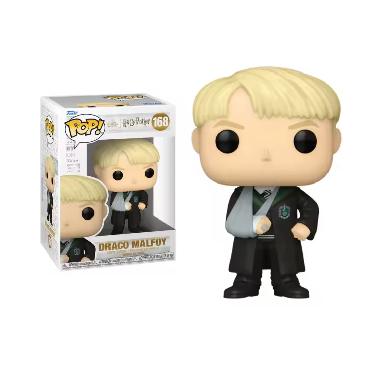 Funko Pop Harry Potter y el Prisionero de Azkaban - Draco Malfoy with Broken Arm - 168 Figura Coleccionable - 1
