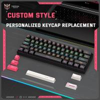 Teclado Mecánico De Juego ONIKUMA G55 61 Teclas Layout RGB Personalizable Con Cable Iluminación LED Colorida Para Computadora Portátil Y PC - details 1