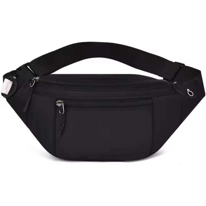 Bolso de riñón de moda para mujer, antirrobo, estable con conector para auriculares, ideal para correr, hacer senderismo y trotar. - 1