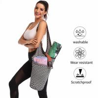 Bolsa De Yoga Para Mujer Bolsa De Gimnasio Deportiva Gran Capacidad Viaje Hombro Cremallera Almacenamiento Desechable Hidratante Y Seco Para Invierno - details 1