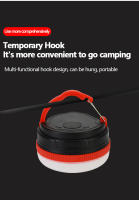 Lámpara Portátil Para Camping Con Base Magnética Y 3 Modos De Iluminación Luz De Emergencia Para Exterior Sin Batería Incluida Color Rojo/Azul/Naranja - details 2