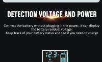 Cargador Automático De Batería De Coche 12V 5A Para SUV Con Pantalla LCD Reparación De Baterías Húmedas Y Secas Ácido Lead - details 14