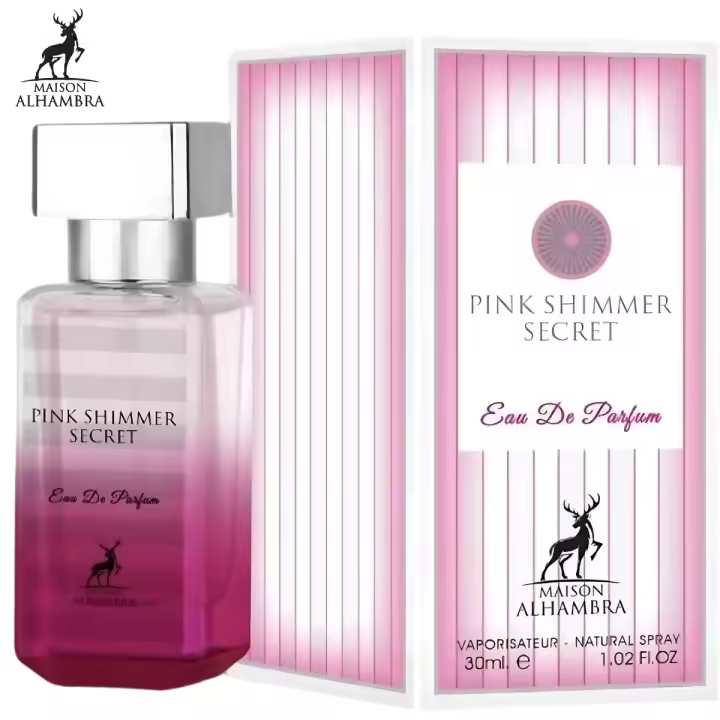 Pink Shimmer Secret Maison Alhambra Lattafa Pink Shimmer Secret Eau de Parfum 30ml - 1