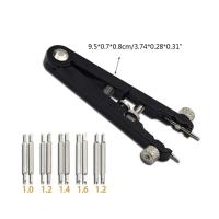 Aguja De Oído 6825 Herramientas Multifuncionales Para Desmontaje De Correas De Reloj En Forma De V Herramienta De Reparación DQG - details 2