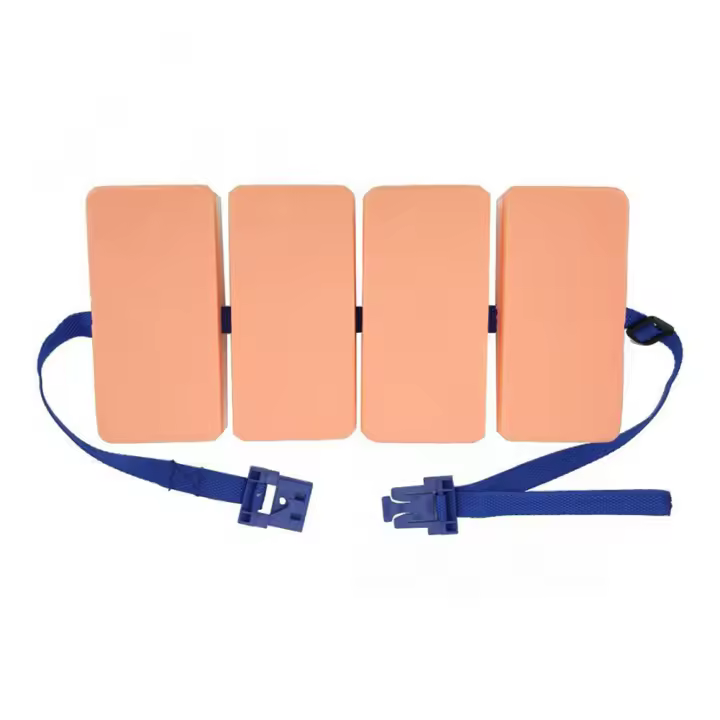 Cinturón De Flotación Ajustable Para Natación Ayuda En El Prendizaje De Nadar Para Niños Tabla De Flotación Para Espalda Material Duradero Herramienta Deportiva Acuática - 1