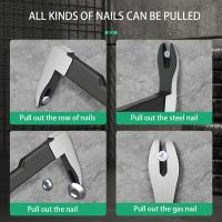 Herramienta De Extracción De Uñas Multifuncional Portátil Palanca De Acero Para Eliminar Clavos De Hormigón Adecuada Para Trabajos De Madera En El Hogar - details 3