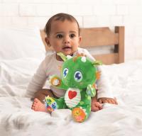 Clementoni - Ramón, Mi Amigo el Dragón - Peluche Interactivo para Bebés - Educativo, Multisensorial y Musical - A Partir de 6 Meses - Fabricado en Italia - 55557 - details 1