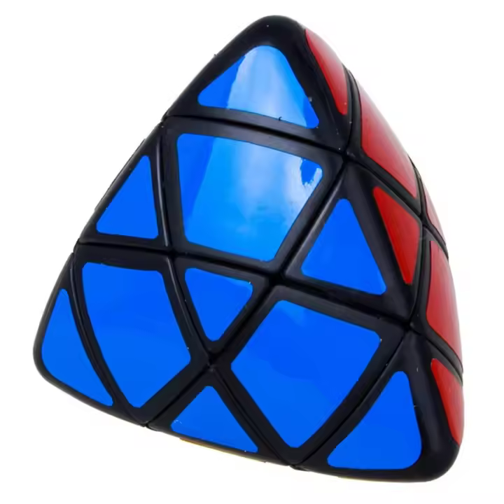 Cubo Mágico Lanlan Mastermorphix Cuatro Ejes Cuatro Colores Estilo Zongzi Juguete Educativo Para Niños Regalo Ideal Para Edad 3-14+ - 1
