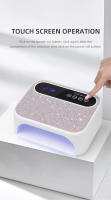 Lámpara LED Recargable Para Uñas Profesional Secador De Gel De Polvo De Póquer Sin Cable Para Manicura Con Batería Integrada Arte De Uñas - details 5
