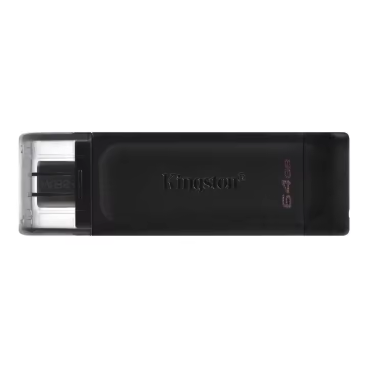 Kingston DataTraveler DT70 64GB USB C 3.2  Negro - 1