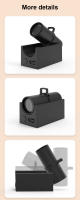 Lámpara De Noche LED USB Proyector De Luna Decoración De Pared Para Dormitorio Regalo De Cumpleaños Forma De Planeta Material ABS Fuente De Luz LED - details 3