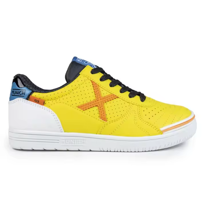 Zapatillas fútbol sala para niño MUNICH G-3 KID PROFIT amarilla 1511419 - 1