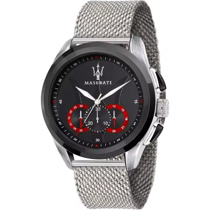 Reloj Maserati R8873612005 Traguardo Black Dial Hombre - 1