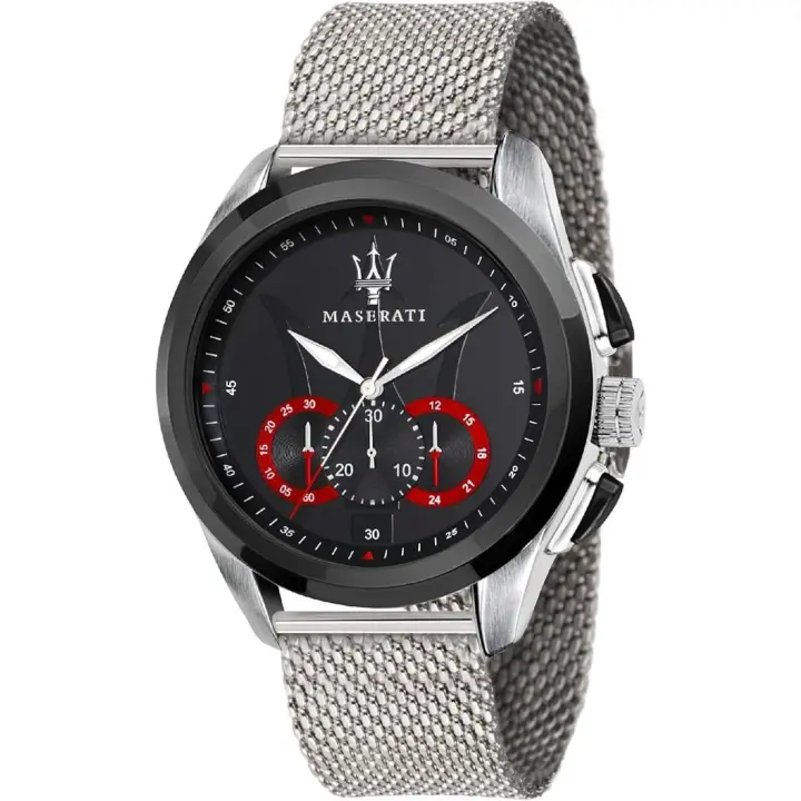 Reloj Maserati R8873612005 Traguardo Black Dial Hombre - 1