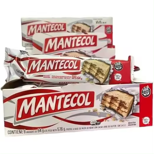 Qumir - Mantecol Clasico Argentino - Caja de 9 Unidades de 64 Grs cada una - Irresistible - 1