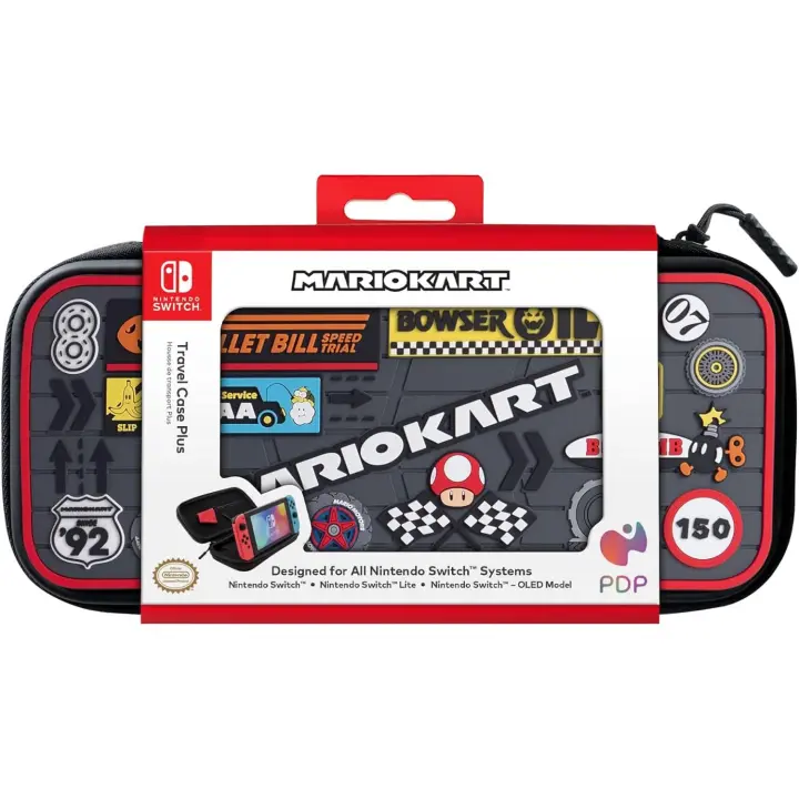 Estuche de Viaje PDP Mario Kart Averts Licenciado - Nintendo Switch | Protección Duradera - 1