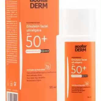Acofarderm Spf 50+ Emulsion Fluida Facial 50 Ml - 1