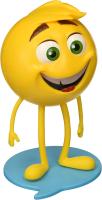 Figura de Gene - THE EMOJI MOVIE - Figura articulada - Incluye luces - 20 cm - Coleccionable - JUST PLAY - Mayores de 3 años - details 0