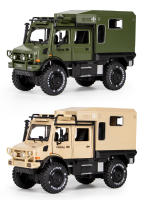 Modelo De Coche De Aleación Mercedes-Benz UNIMOG 1:28 Para Niños Regalo De Metal Con Absorción De Choque Off-Road Juguete Para Niños A313 - details 8
