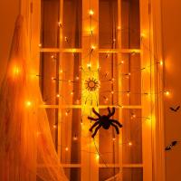 Luces De Red De Araña Para Halloween LED Con 8 Modos De Lámpara Decoración Para Casa Y Pared De Fright House Material Plástico - details 4