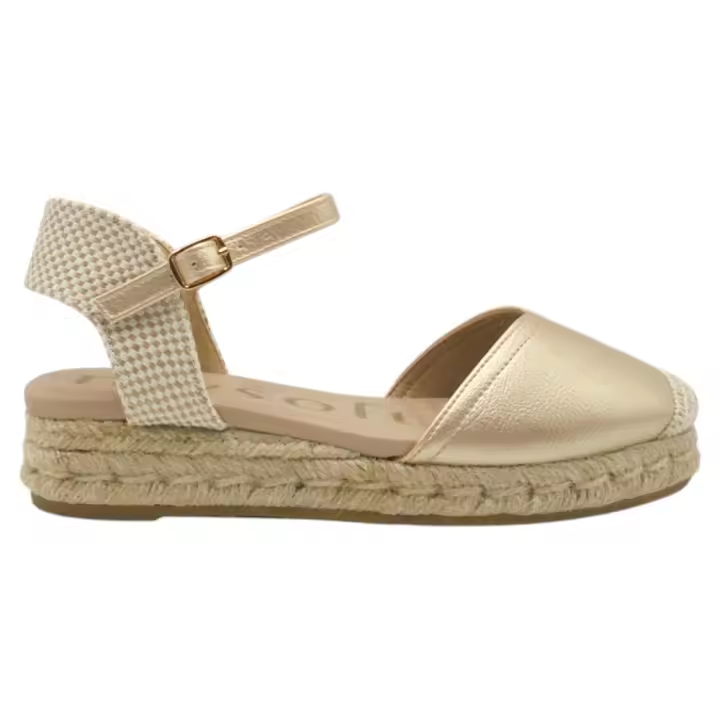 Sandalias marca Mysoft modelo 25M140 en color dorado - 1