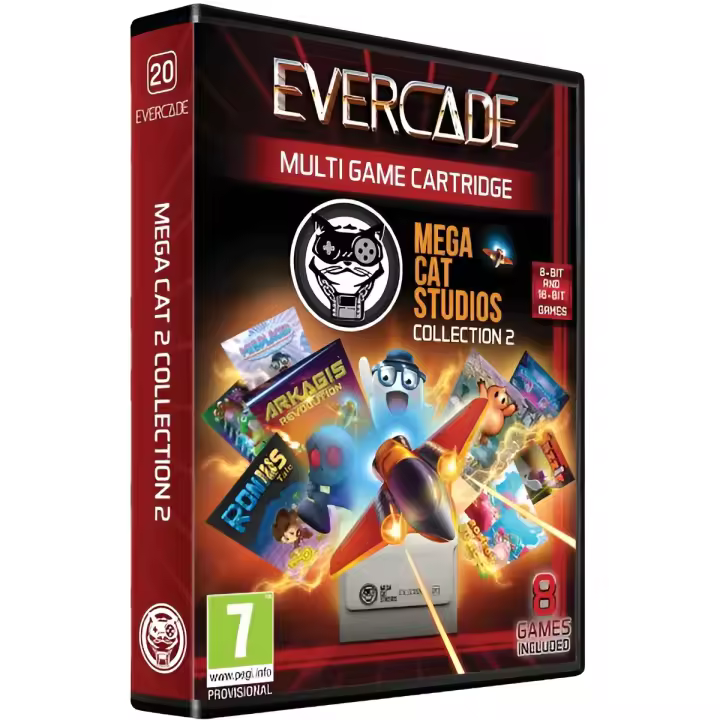Cartucho Evercade Mega Cat Studios Collection 2 - Nuevo precintado - PAL España - 1
