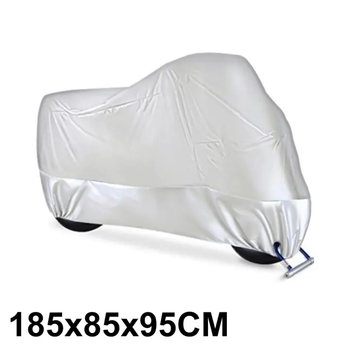 Cubierta Para Motocicleta Impermeable Y Antipolvo Protección UV De Todas Las Estaciones 190T Tejido Resistente Al Desgaste Cubierta Para Motos Y Scooters Adecuada Para Uso Exterior E Interior - 1