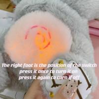 Koala relajante, nutria Dormida, Koala que Alivia La Ansiedadad, nutria que Respira, Juguete de Plush portátil with Luz musical - details 2