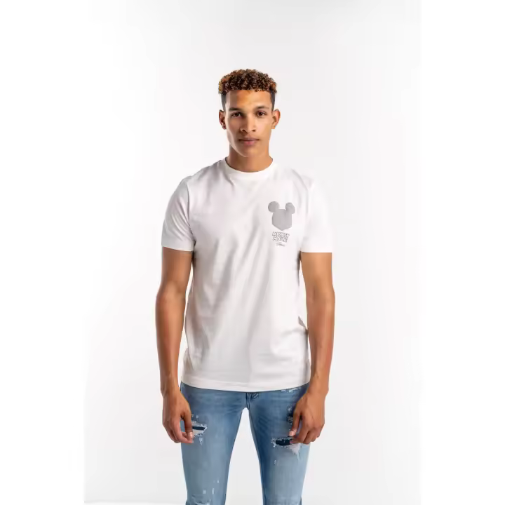 CAMISETA ANTONY MORATO MICKEY PEQUEO BLANCA - 1