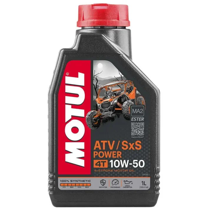 Motul Aceite De Motor Atv Sxs Power 4t 10w50 1l - 1