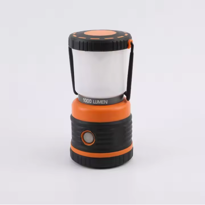 Una luz de camping al aire libre multifuncional de color naranja, luz potente de emergencia. - 1