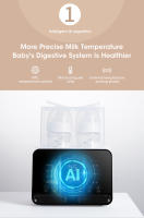 Calentador Y Esterilizador De Botella Para Bebé 2 En 1 Con Termostato Inteligente Disipación Automática De Leche Y Desinfección De Botellas Edad Recomendada 0-36 Meses - details 2