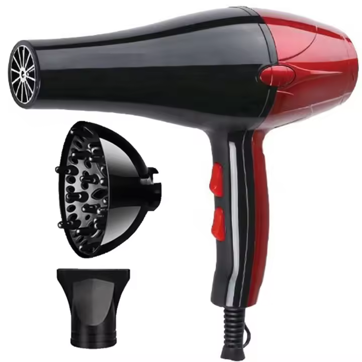 LoLek Secador de Pelo 3500W – Aire Frío y Caliente  Con Difusor y Condensador de Flujo  2 Niveles de Potencia  Secado Rápido y Protección contra Sobrecalentamiento  Diseño Ergonómico y Ligero  Ideal para Todo Tipo de Cabello y Peinados Profesionales - 1