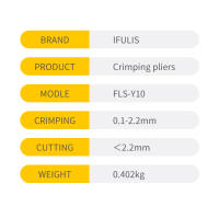Herramienta De Amarre De Acero Carbono Para Cable De Pesca Ferrules De Tubo De Aluminio Doble Barril Hasta 2.0mm Multifuncional - details 5