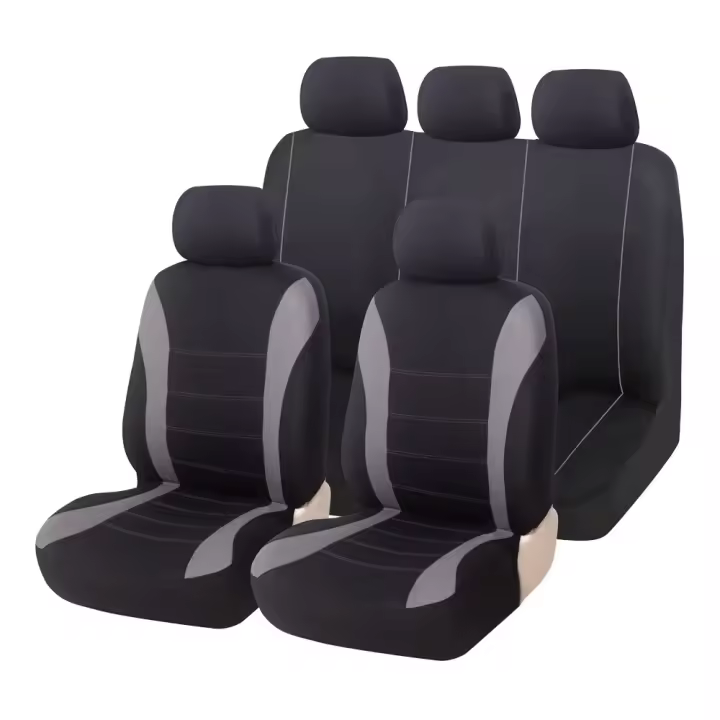 MOV-Funda de asiento de coche universal con cojín todo incluido de tela - 1