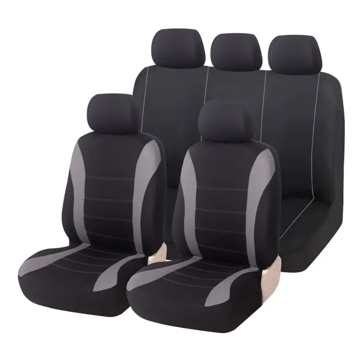 MOV-Funda de asiento de coche universal con cojín todo incluido de tela - 1