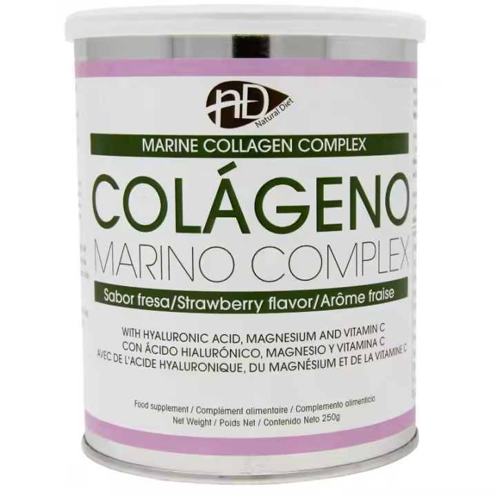 Colágeno Marino Hidrolizado Natural Diet  Máxima Absorción  Sabor Fresa Cacao  Con Magnesio , Vitamina C , Ácido Hialurónico   Olympus Sport Nutrición - 1